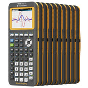 TI-84 Plus CE EZ-Spot Graphing Calculator 10 Pack by Texas Instruments – Multicolor, Pack of 10, Model 84PLCE/10P/2L1/A