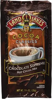 Land O Lakes Cocoa Mix Classic Chocolate Supreme, 1.25-Ounce (12 Pack)