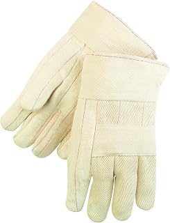 MCR Safety 9124 Hot Mills Cotton Weight Men's Gloves, Large, White