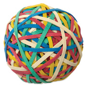 Rubber Band Ball by Officemate – 4.3 Ounce, Rubber, Multicolor, Model 82027