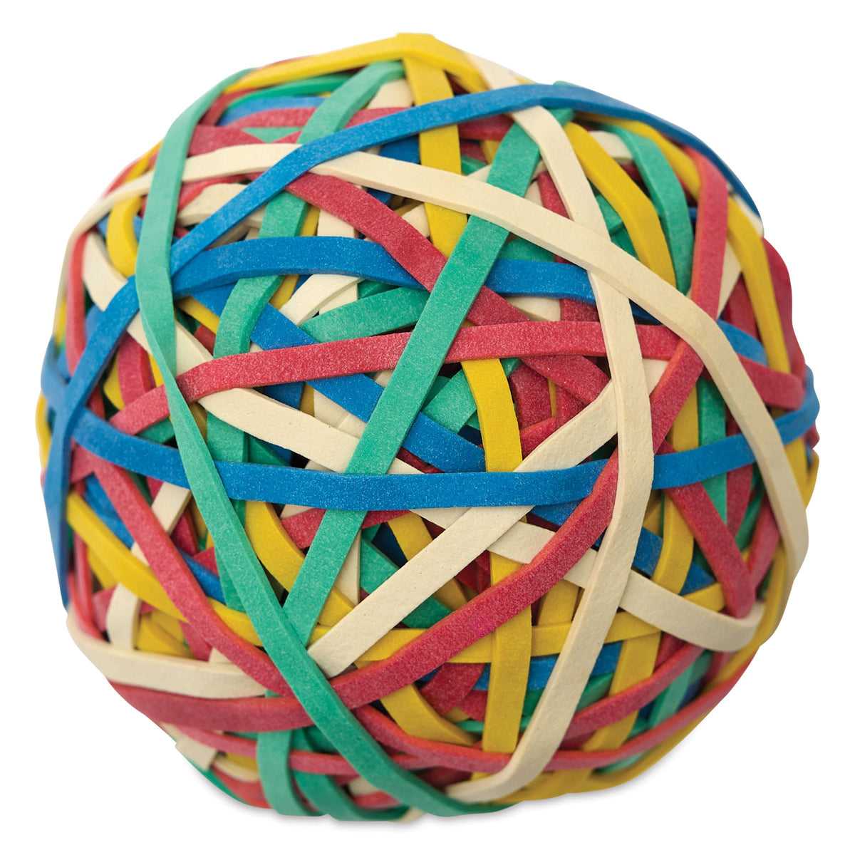 Rubber Band Ball by Officemate – 4.3 Ounce, Rubber, Multicolor, Model 82027