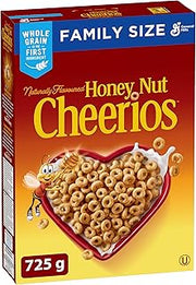 Cheerios Honey Nut Cereal Naturally Flavoured, 725g/25.6 oz, Imported from Canada}