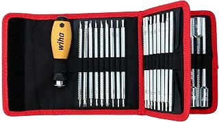 Wiha 28187 ESD Safe Drive-Loc VI Wallet Set, 32 Piece