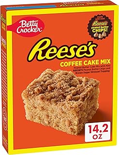 Betty Crocker Reese's Peanut Butter Coffee Cake Mix, 14.2 oz
