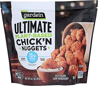 gardein Ultimate Plant-Based Chick'n Nuggets, Vegan, Frozen, 14.7 oz.