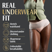 Silhouette Incontinence Underwear for Women by Depend – Small, Polypropylene, Pink, Model 10036000514497
