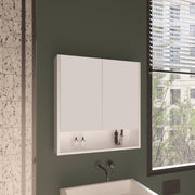 25" Susitna Medicine Cabinet by DEPOT E-SHOP – Engineered Wood, White, Model DE-GLB11600