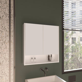 25" Susitna Medicine Cabinet by DEPOT E-SHOP – Engineered Wood, White, Model DE-GLB11600