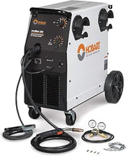 Hobart 500536 Ironman 230 MIG Welder With Wheel Kit & Cylinder Rack