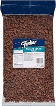 Fisher Medium Praline Pecan Pieces, 5 Pound Bulk Bag - Candied Pecan Toppings for Baking, Salads, and Snacking - Kosher