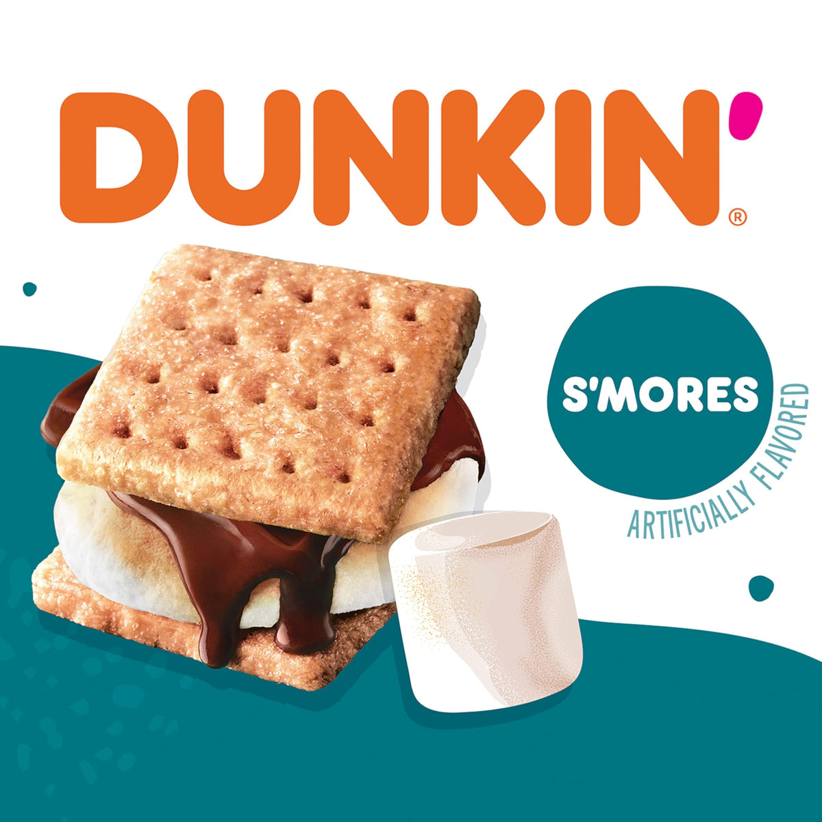 Dunkin’ S’mores Flavored Coffee by Dunkin' – 22 Count (Pack of 1), Model 1069799868
