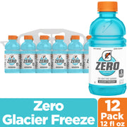 Gatorade Zero - Sugar Glacier Freeze / 12 Fl Oz (Pack of 12) / Drinks Sports Drinks