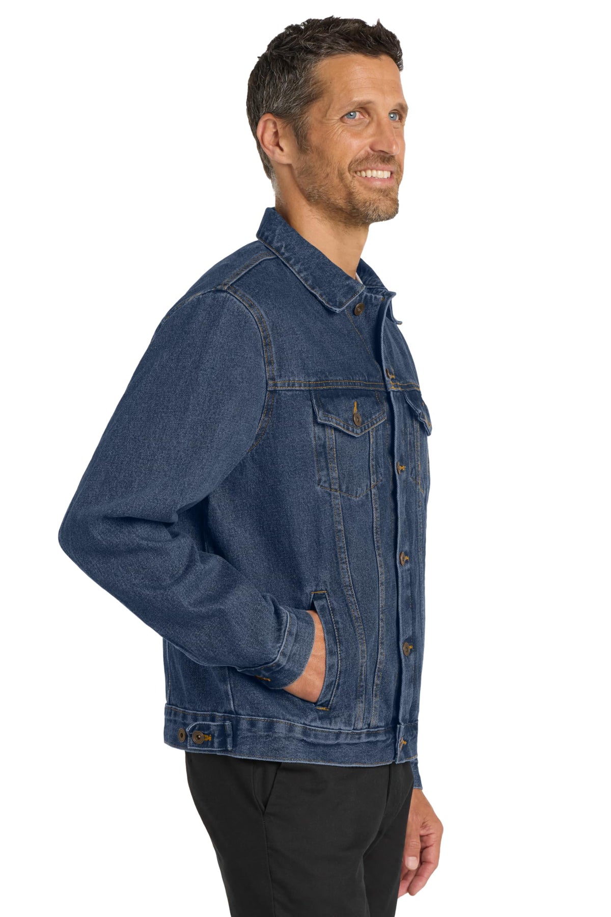 Denim Jacket by Port Authority – XX-Large, denim, Denim Blue, Model J7620