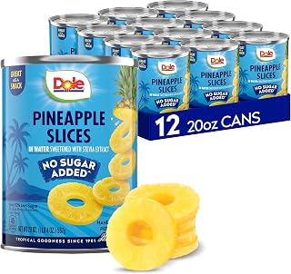 Dole Pineapple Slices, 12/20 oz