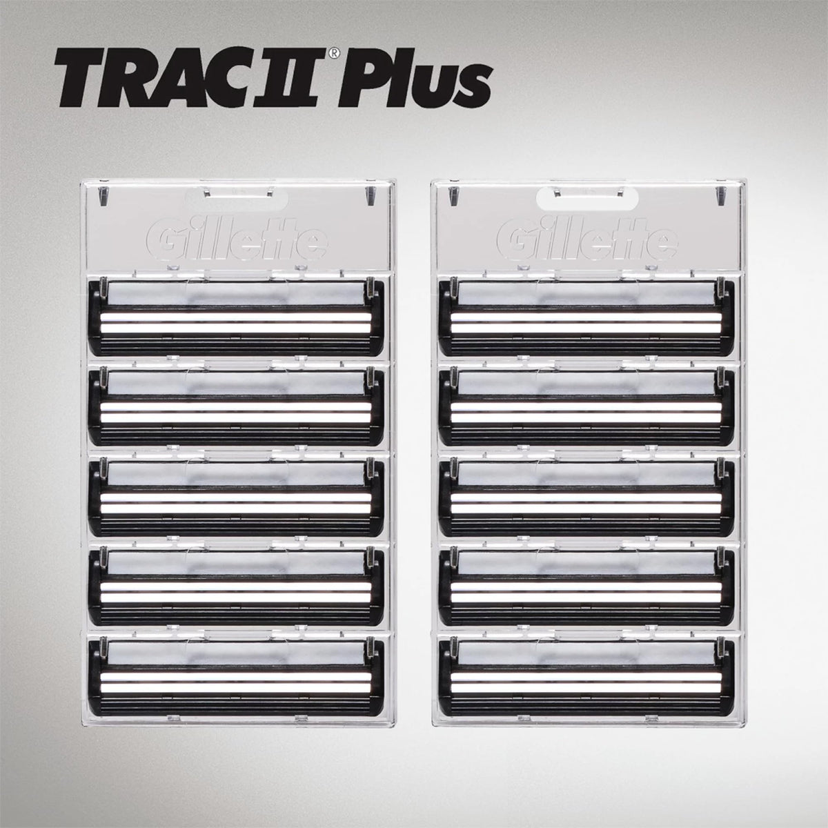 TRAC II - 50 Cartridges by Gillette – 50 Count (Pack of 1), Model 4740031272