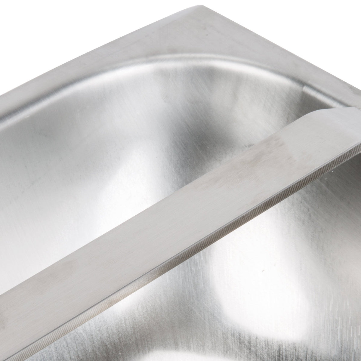Stainless Steel 20" x 20" Pre-Rinse Basket - 4" Deep by Drain-Net – Silver