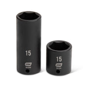 48 Piece 1/4" Dr 6 Pt SAE/Metric Impact Socket Set by GEARWRENCH – SAE/Metric, Chrome Molybdenum Steel, Black, Model 84902