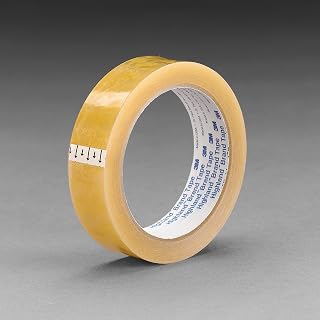 3M Utility Grade Light Duty Packaging Tape 5910, 1/2 in x 2592 in, 1 Roll