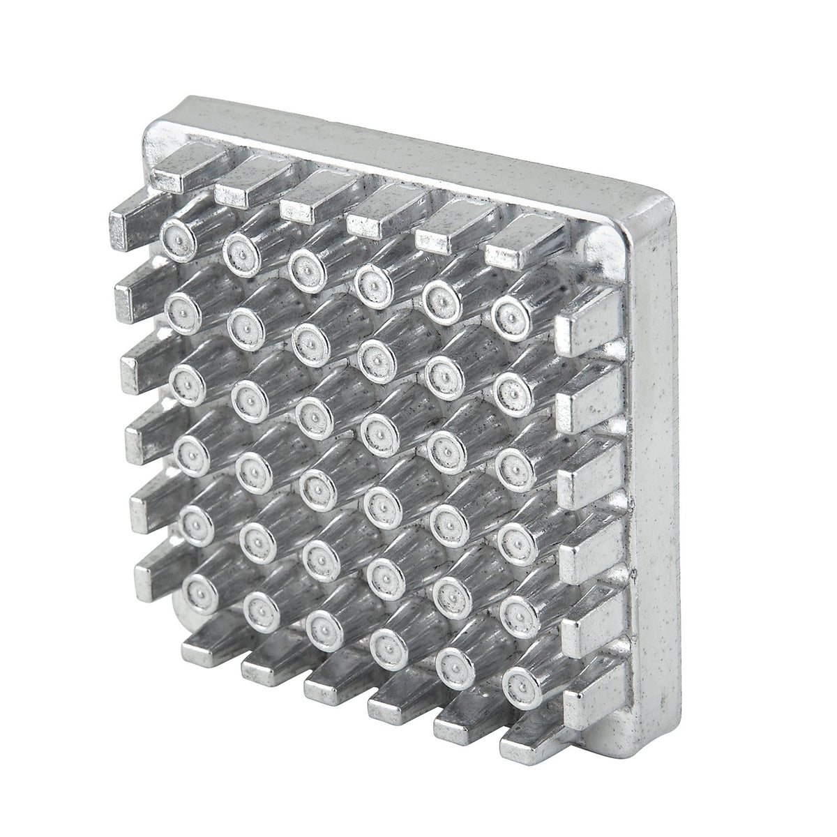 French Fry Cutter Pusher Block 3/8 [] by Winco – Aluminum, Silver, Pack of 24, Model FFC-375K