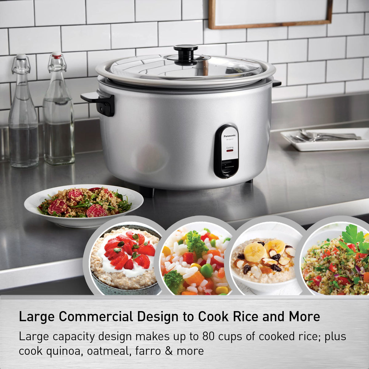 Panasonic 40 Cup / 208V / Cooker Commercial Rice Cookers