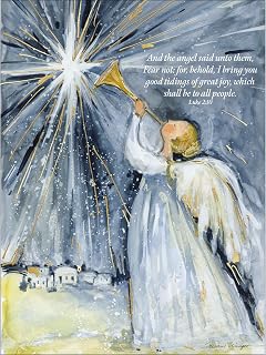 Lang, Angels Sing Classic Christmas Cards by Susan Winget