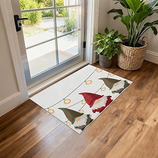 JUNZAN Soft Faux Lambskin Plush Non Slip Rubber Back Floor Rug One Size