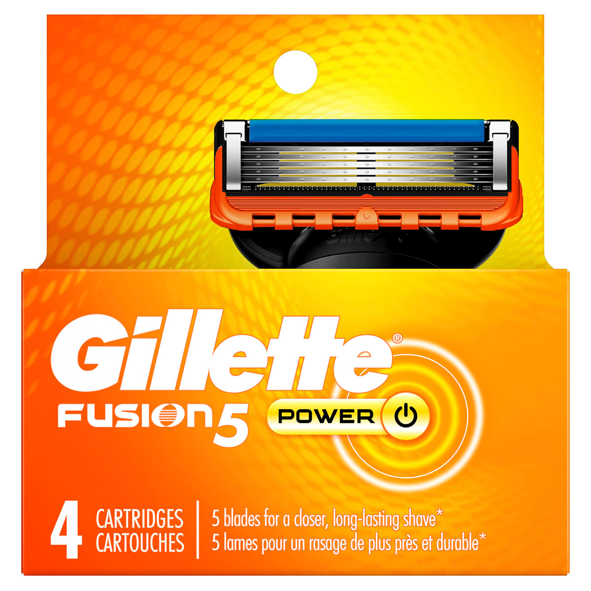 Fusion5 Men's Razor Blade Refills by Gillette – 1 Count (Pack of 1), Blue, Model 4740035687