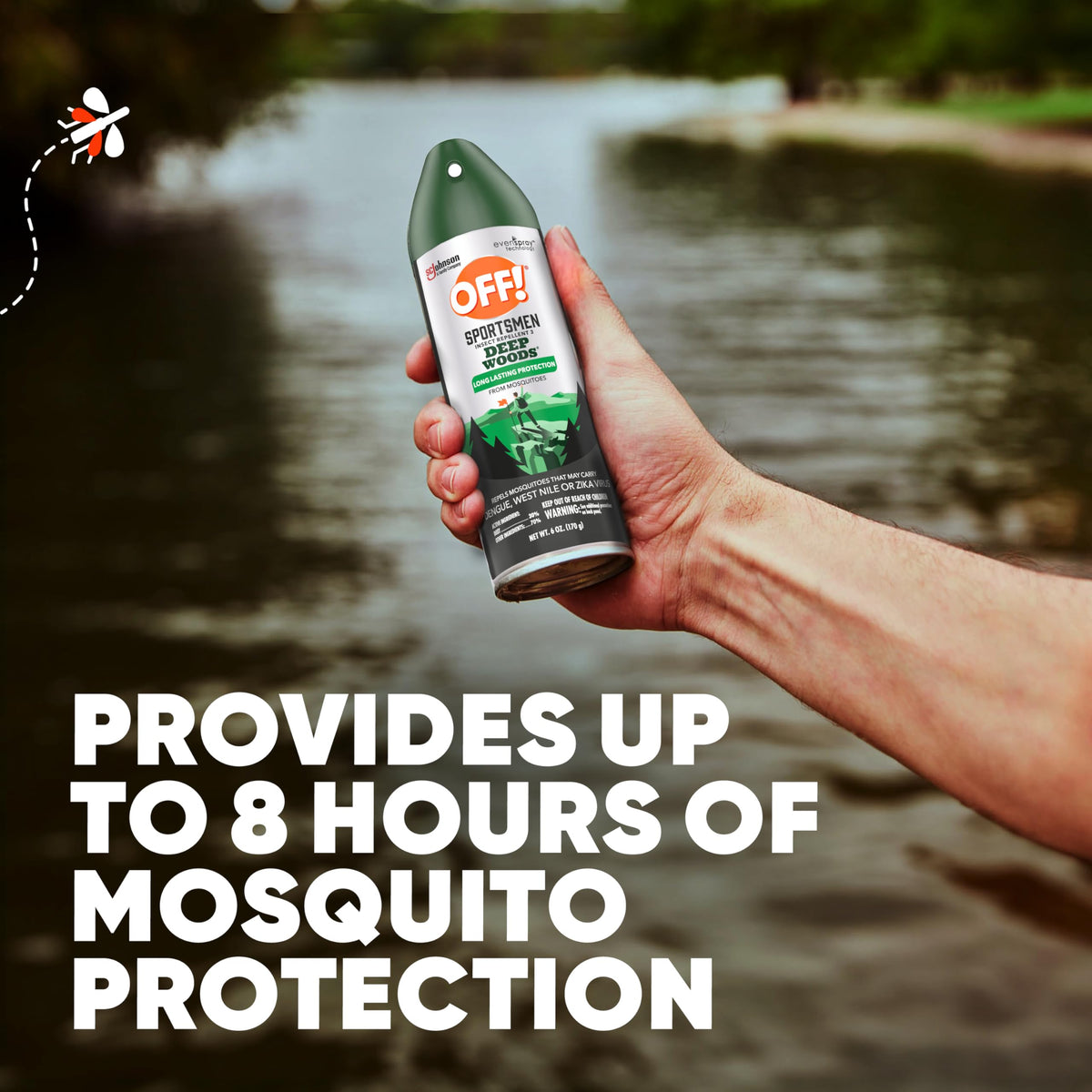 Deep Woods Tick Repellent 1 ct. (6 Ounce (Pack of 10)) by OFF! – 6 Ounce (Pack of 1)