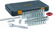 GEARWRENCH 51 Pc. 1/4 Inch Drive 6 Pt. 120XP Mechanics Tool Set, Standard & Deep, SAE/Metric - 80300P (Pack of 6)