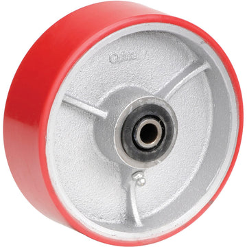 6 x 2 Polyurethane Wheel by Casters, Wheels & Industrial Handling – 6"L x 2"W x 2"H, Polyurethane, Model CW-620-PSRB