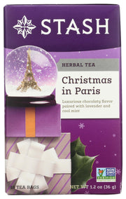 TEA Christmas In Paris -Herbal Tea by Stash – 18 Count (Pack of 1), Model 00139052