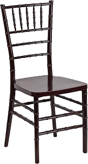 Flash Furniture HERCULES PREMIUM Series Mahogany Resin Stacking Chiavari Chair
