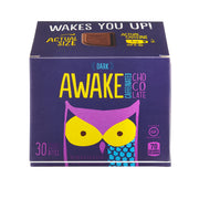 AWAKE Caffeinated Chocolate Dark Chocolate / 14.1 Ounce (Pack of 1) / Milk Chocolate Candy & Chocolate Bars