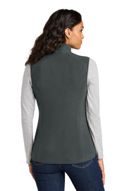 Women's Fleece Vest by Port Authority – XX-Large, Polyester Blend, Grey Steel, Model L702