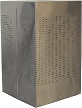 Witt Industries CL40-SS Celestial Square, 30" Height, 18.75" Width, 40 gal Capacity, Brushed Stainless Steel