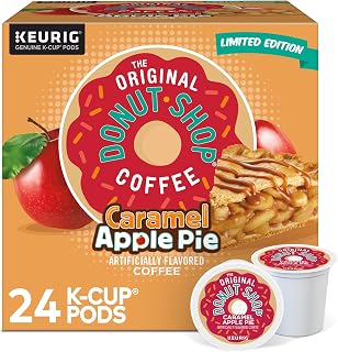 The Original Donut Shop Caramel Apple Pie Coffee, Keurig K-Cup Pod, Light Roast, 24 Count
