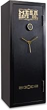 Mesa Safe Burglary & Fire Safe Cabinet, 1 Hr Fire Rating, Digital Lock 22"W x 20"D x 59"H