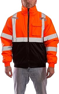 TINGLEY J26119 Bomber II Insulated Jacket, Medium, Safety Orange