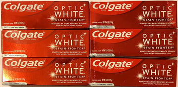 Optic White Non-Hp Stain Fighter Clean Mint by Colgate – 4.2 Ounce (Pack of 6), Pack of 6, Model 403830