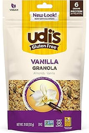 Udi's Gluten Free Vanilla Granola, Dairy Free and Egg Free, 11 Ounce (Packaging May Vary)