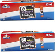 Elmer's Washable Disappearing Purple Glue Sticks (30 Count) (4 Pack)