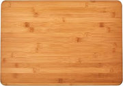 Farberware Extra-Large Wood Cutting Board, Reversible Chopping Board for Kitchen Meal Prep and Serving, Charcuterie Board, 14.17-Inch x 20.08-Inch, Bamboo