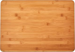 Farberware Extra-Large Wood Cutting Board, Reversible Chopping Board for Kitchen Meal Prep and Serving, Charcuterie Board, 14.17-Inch x 20.08-Inch, Bamboo