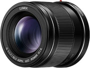 Panasonic LUMIX H-HS043E-K Micro Four Thirds Camera Lens with 42.5 mm Focal Length - Black