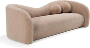 Calico - Contemporary Tan Fabric 3-Seat Sofa