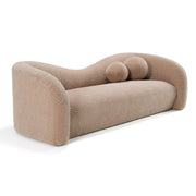 Calico - Contemporary Tan Fabric 3-Seat Sofa by Limari Home – Foam, Tan, Model LIM-82919