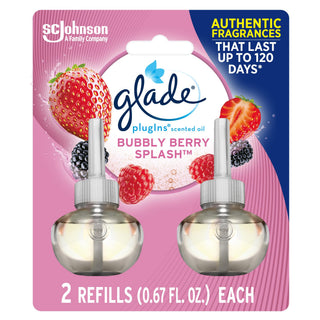 PlugIns Refills Air Freshener by Glade – 1.34 Fl Oz (Pack of 1), Bubbly Berry Splash, Model 326569
