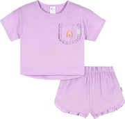 Gerber Baby Girls Shirt and Shorts Set