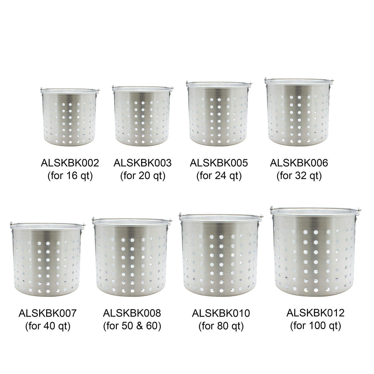Thunder Group Silver / 100-Quart / 100.0 quarts Steamers