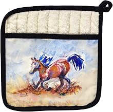 Betsy's Wild Horse Pot Holder - 9x9
